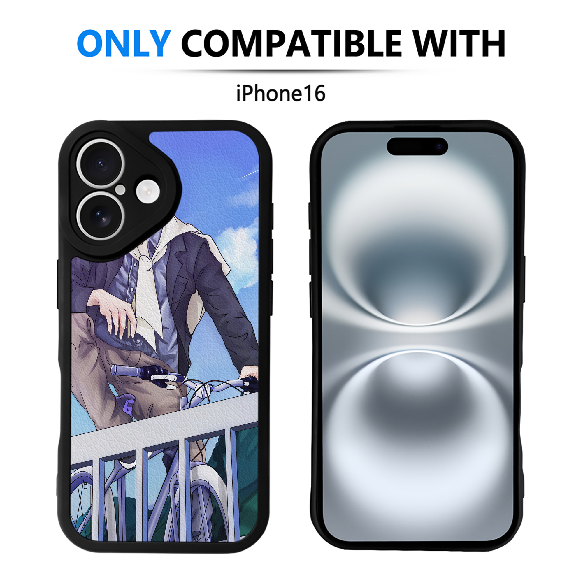 （画像用） SLAM DUNK／スラムダンク 【iPhone 16シリーズ対応】シリコンスマホケース（レザー調） 材質：シリコン